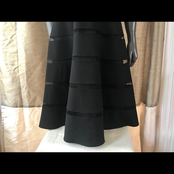 WHBM Black A-line Dress - Picture 7 of 8